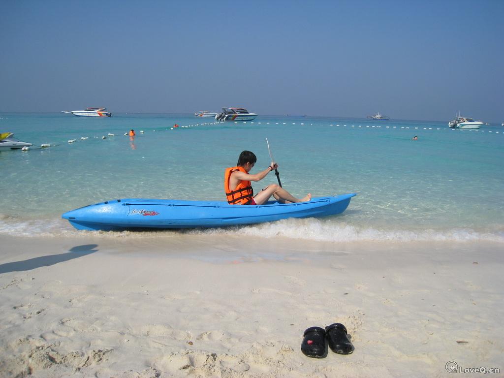 月光岛划艇仔_泰国游_有个人有个我